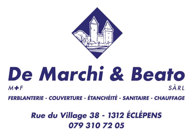 De Marchi & Beato Ferblanterie Couverture Etancheité Sanitaure Chauffage