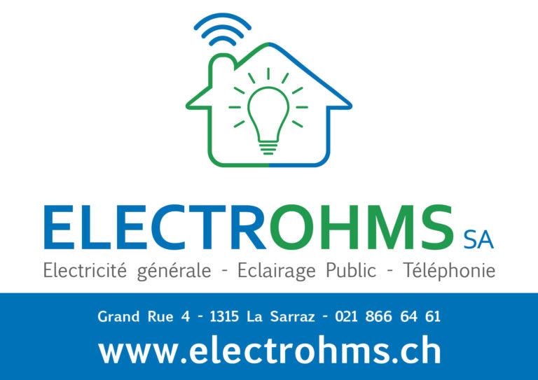 ELECTROHMS SA Electricité générale, éclairage public, téléphonie.