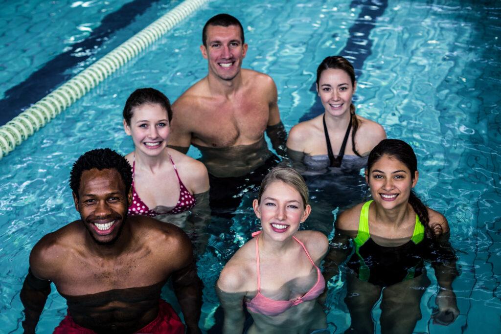 Actualités 1 Natation perfectionnement groupe